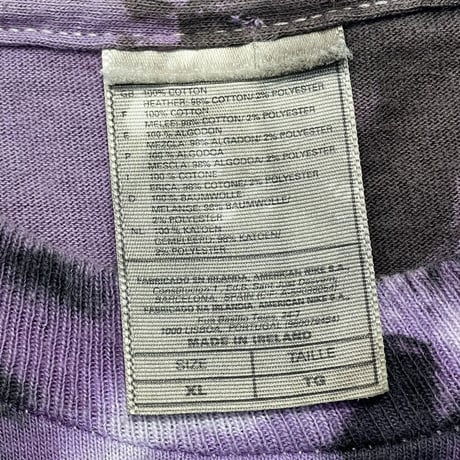 RAGE AGAINST THE MACHINE EVIL EMPIRE TIE DYE PURPLE XL 5837