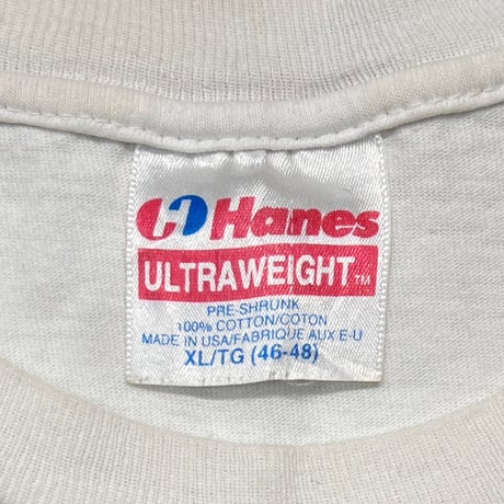 LED ZEPPELIN SWAN SONG DOUBLE SIDE WHITE HANES XL 6805