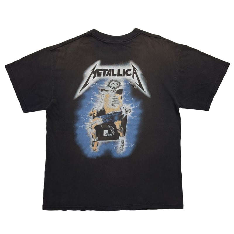 90s XL 古着 LLICA Tシャツ ARTIMONDE METALLICA RIDE THE LIGHTNING ARTIMONDE LARGE 09