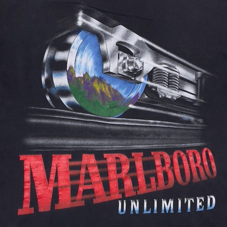 Marlboro UNLIMITED RAILROAD POCKET TEE FITS XL 1158