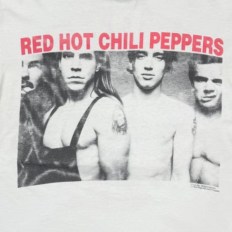 RED HOT CHILI PEPPERS 1991 WILLIAM HAMES PORTRAIT WHITE GIANT BY TEE JAYS LARGE 9550