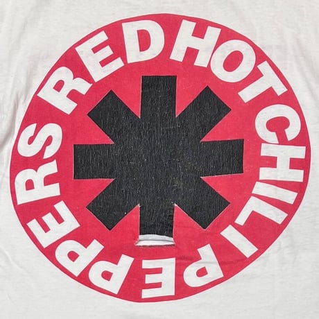 RED HOT CHILI PEPPERS 1990 MEMBER PORTRAIT WHITE GIANT by TEE JAYS LARGE 9556