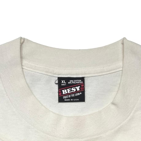 KRAFT CHEESASAURUS REX WHITE FRUIT OF THE LOOM XL 1209