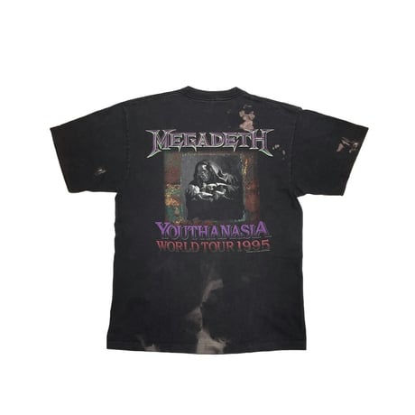 MEGADETH YOUTHANASIA WORLD TOUR 1995 SOFTEE XL 1636