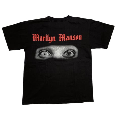 MARILYN MANSON BOOTLEG BACK EYES TEE EURO XL 7998