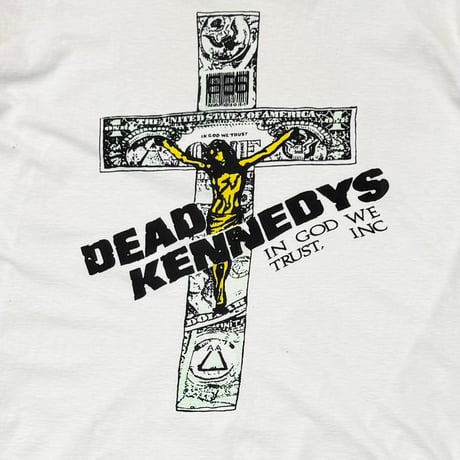 DEAD KENNEDYS IN GOD WE TRUST WHITE LARGE 0086