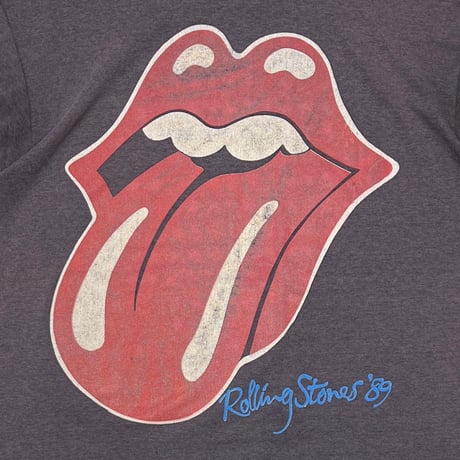 ROLLING STONES STEEL WHEELS 1989 NORTH AMERICAN TOUR LIP & TONGUE Hanes XL 6323