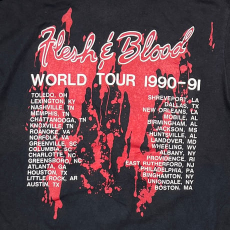 POISON WORLD TOUR 1990-91 BROCKUM LARGE 3788