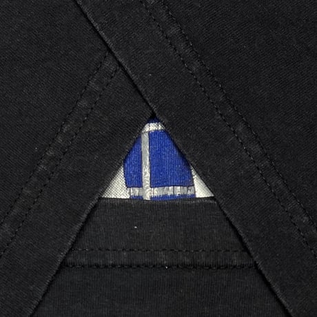 WU-TANG CLAN BLUE GLOBE LOGO BACK MEMBER POLYGRAM XL 2139