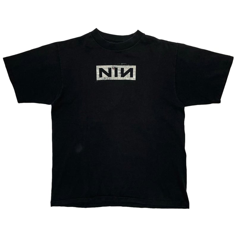 値下げ　即完売　レア　新品未使用　NINE INCH NAILS オフィシャル NINE INCH NAILS SIN LOGO FRUIT OF THE LOOM XL 1
