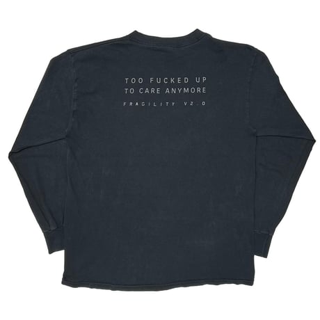 NINE INCH NAILS BOX LOGO TOO FUCKED UP FRAGILITY LS ALL SPORT LARGE 1874