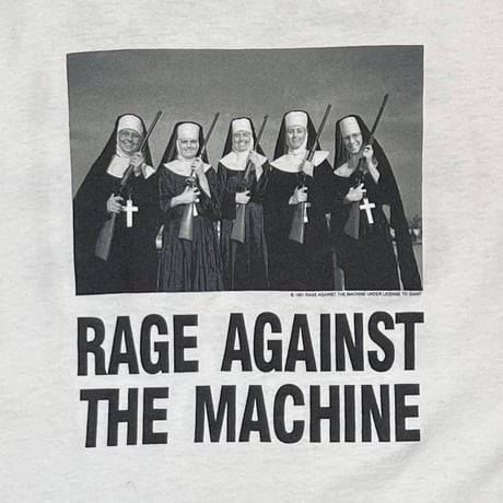 RAGE AGAINST THE MACHINE NUNS AND GUNS GIANT FITS LARGE 3621