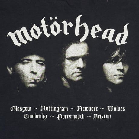MOTORHEAD Glasgow-Brixton TOUR FITS XL 9814