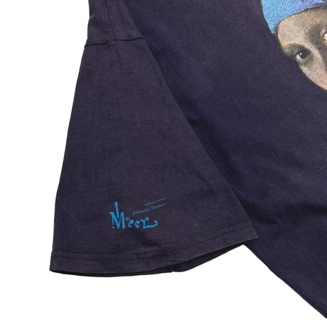 JOHANNES VERMEER A PEARLEARING NAVY FITS L-XL 4234
