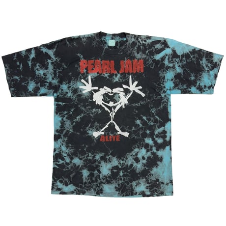 PEARL JAM ALIVE BOOTLEG TIEDYE FITS L-XL 0514