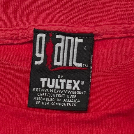 RAGE AGAINST THE MACHINE EVIL EMPIRE E LOGO RED GIANT BY TULTEX LARGE 1031