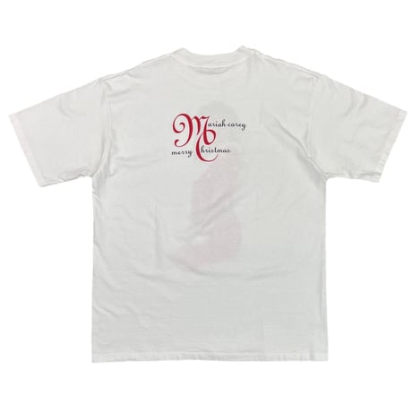 MARIAH CAREY 1994 MERRY CHRISTMAS WHITE ALL SPORT XL 2493