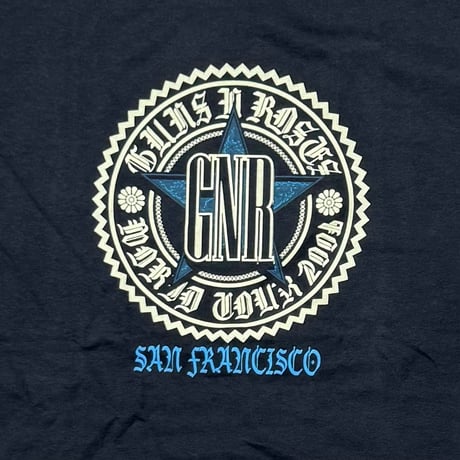 GUNS N' ROSES WORLD TOUR 2006 SAN FRANCISCO EMBLEM Hanes MEDIUM 3350
