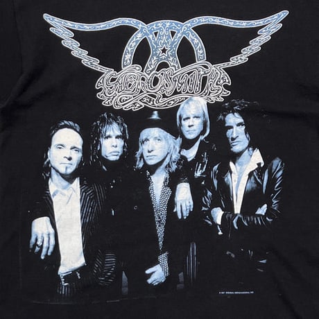 AEROSMITH 1997 BLUE MEMBER GIANT MEDIUM 7455