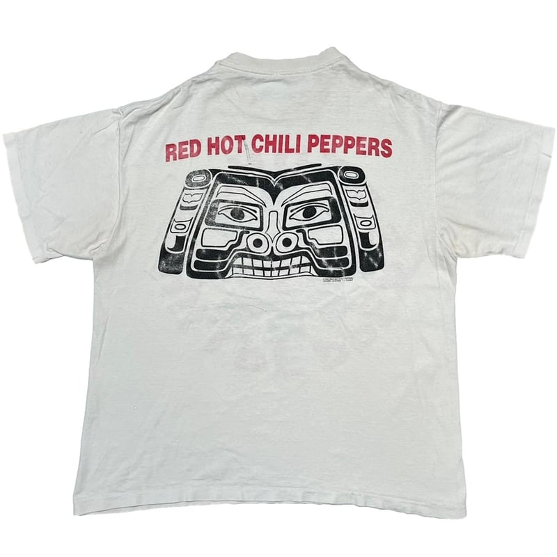 洋楽 Chilli D & Dope Stuff - The Magnificent RED HOT CHILI PEPPERS 1991 AZTEC WHITE giant BY