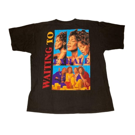 WAITING TO EXHALE DOUBLE SIDE RAP TEE FITS XL 1122