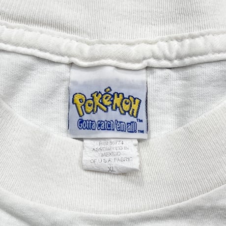 POKEMON MEWTWO Gotta catch 'em all ! WHITE XL 3536