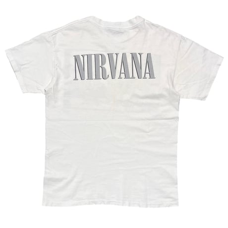 NIRVANA 1996 MEMBER MONOCHROME PORTRAIT WHITE ANVIL LARGE 1803