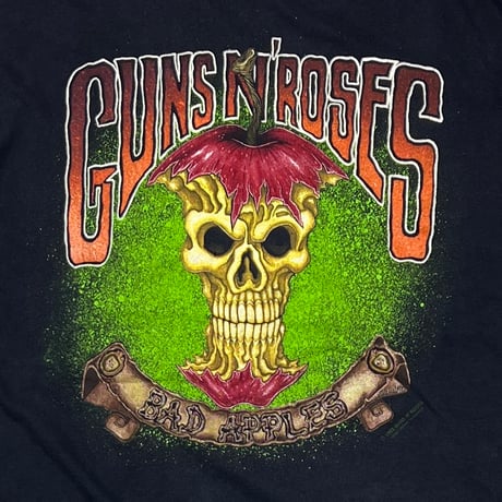 GUNS N' ROSES BAD APPLE USE YOUR ILLUSION TOUR 1991-1993 BROCKUM XL 1155