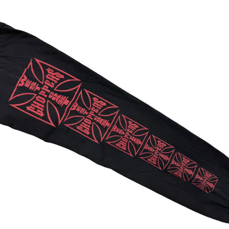 WEST COAST CHOPPERS RED CROSS  LONG BEACH CA LS BLACK XL 7518
