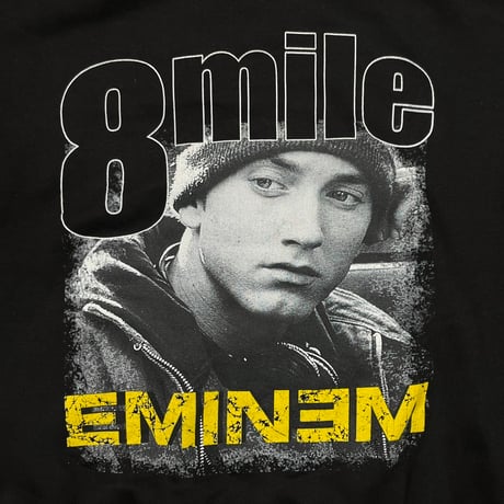 EMINEM 8 Mile BOOTLEG HOODED SWEATSHIRT LIQUID GOLD LARGE 5592