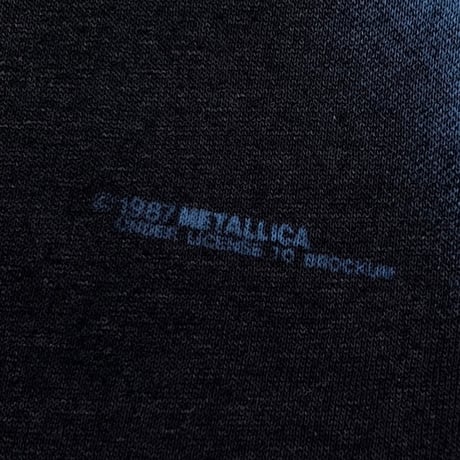 METALLICA 1987 RIDE THE LIGHTNING TEE JAYS XL 1027