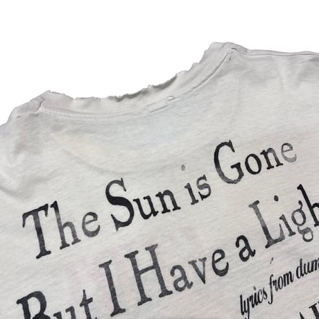 NIRVANA KURT COBAIN MEORIAL MTV UNPLUGGED WHITE FITS XL 8505