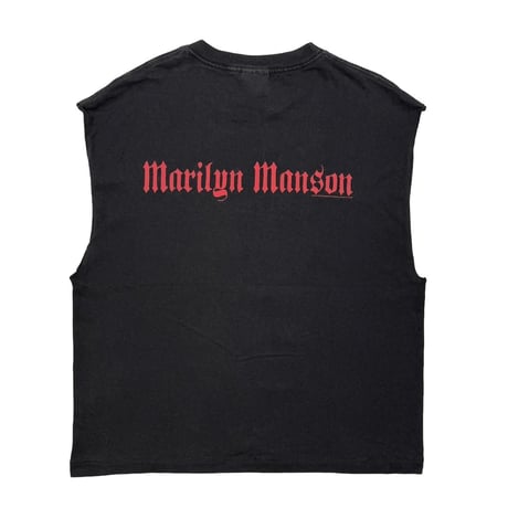 MARILYN MANSON 2000 BIG FACE SLEEVELESS GIANT LARGE 9557