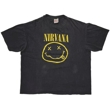 NIRVANA 1992 SMILE STEDMAN by HANES XL 7839