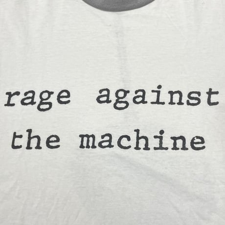 RAGE AGAINST THE MACHINE WRECKING BALL RINGER TEE WHITE GIANT FITS XL 5805