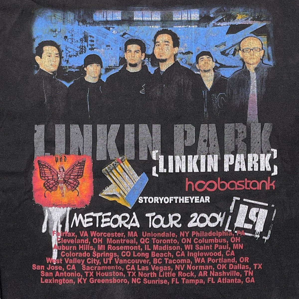 LINKIN PARK METEORA TOUR 2004 LS DELTA XL 9881