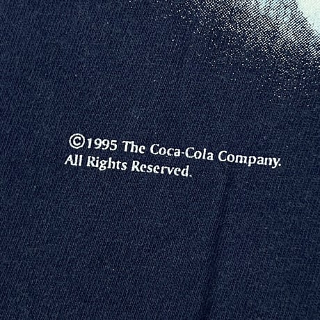 COCA-COLA 1995 POLAR BEAR NAVY LARGE 8147