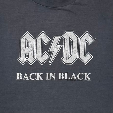 AC/DC BACK IN BLACK ALSTYLE LARGE 4242