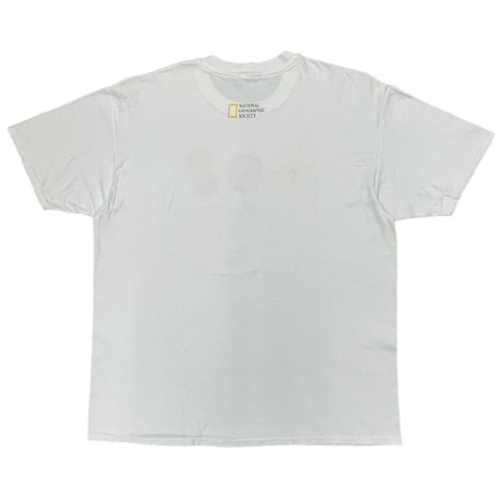 NATIONAL GEOGRAPHIC SOCIETY FLOWERS WHITE HANES XL 2269