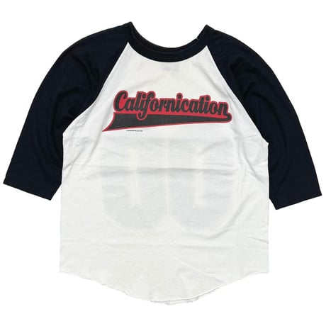 RED HOT CHILI PEPPERS 1999 CALIFORNICATION RAGLAN BACK NUMBERING 00 GIANT LARGE 5067