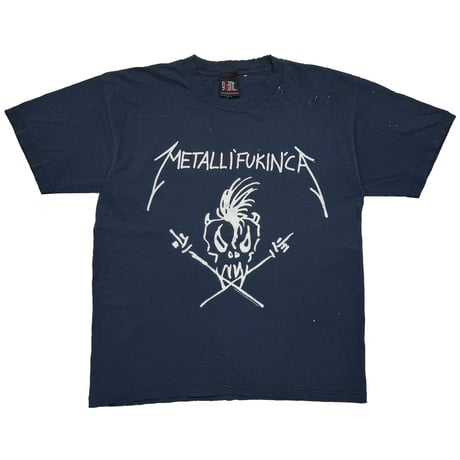 METALLICA METALLIFUKINCA 1993 NAVY GIANT LARGE 2813