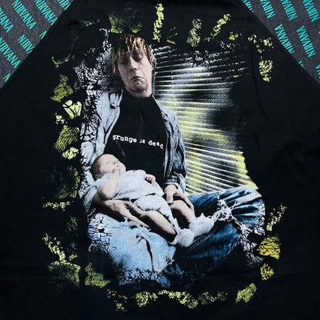 NIRVANA BOOTLEG NEVERMIND MOCKNECK SWEAT 5428