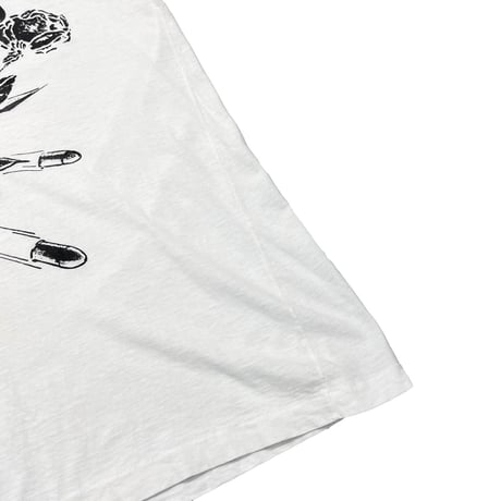 GUNS N' ROSES SKULL MONOCHROME BOOTLEG WHITE LARGE 9960
