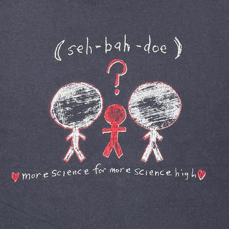 SEBADOH MORE SCIENCE FOR MORE SCIENCE HIGH JUST SAY ROCK TAG XL 0690