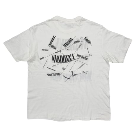 MADONNA WORLD TOUR 1987 HANES XL 3617