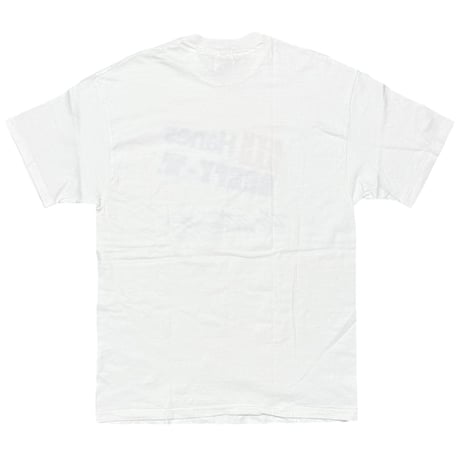 Hanes BEEFY-T the ultimate! WHITE Hanes LARGE 5079