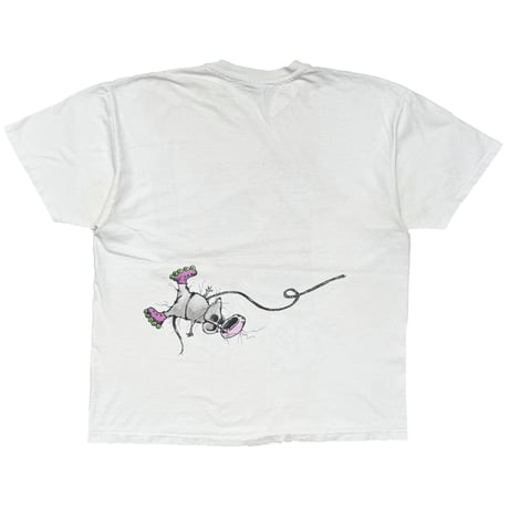 ALICE IN WONDERLAND MAD HATTER WHITE HANES XL 6950