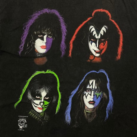 KISS 1996 MEMBER FACE TEE BLACK XL 3233