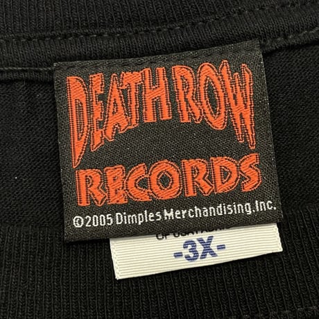 DR.DRE THE CHRONIC 2005 DEATHROW 3XL 5757
