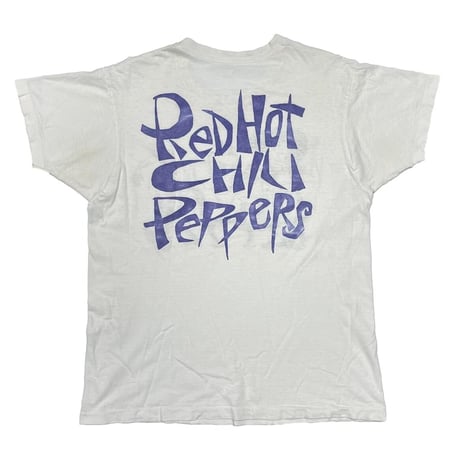 RED HOT CHILI PEPPERS 1990 PICASSO WHITE FITS L-XL 5884